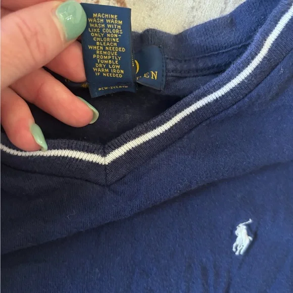 Polo by Ralph Lauren Kids Classic Navy Polo Shirt - Picture 6 of 6